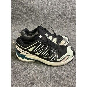 Salomon XA PRO 3D V9 GORE-TEX Womens Trail Shoes Black Bleached Aqua 9.5 Worn 2x
